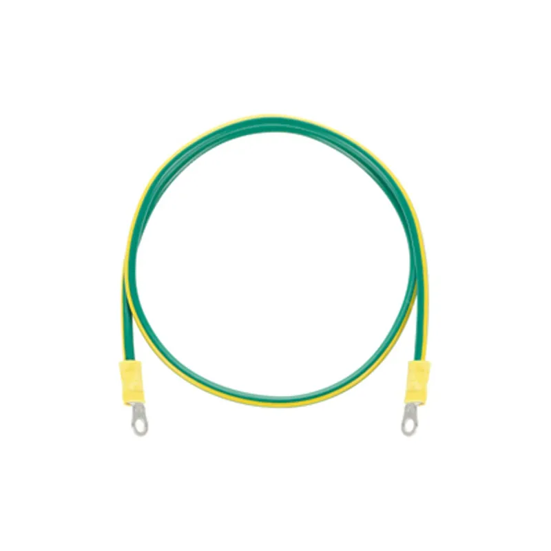 Panduit RGEJ1024URT StructuredGround Equipment Bonding Jumper, Green Yellow