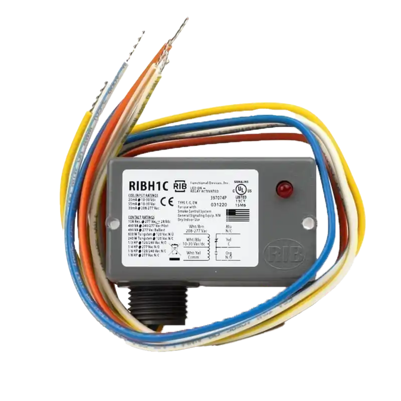 iO HVAC Controls IO-WWR240 Warning Watchdog 240V SPDT Relay