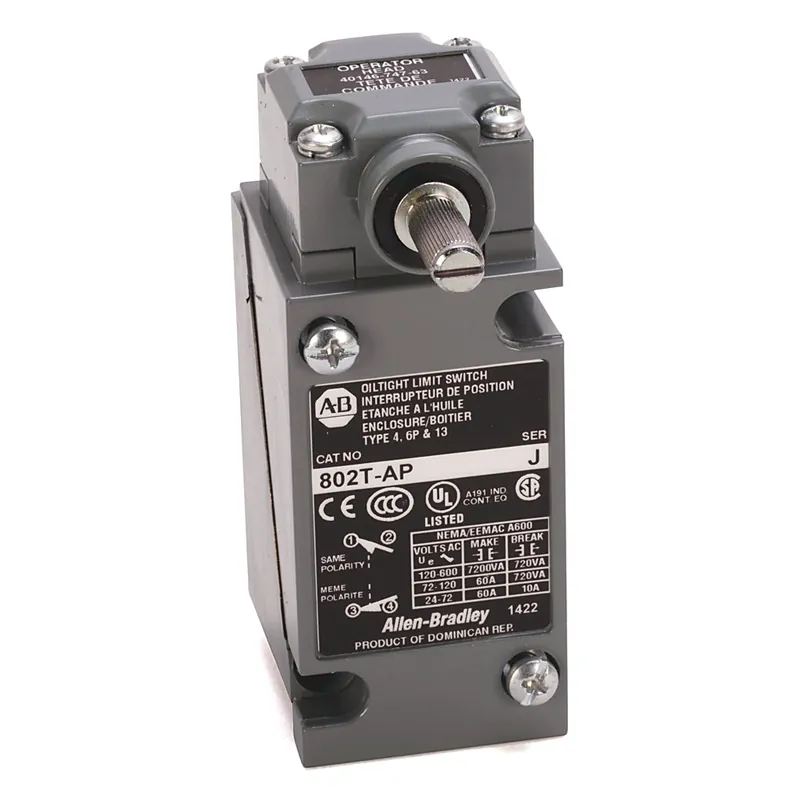 Rockwell Automation 802T-APV Limit Switch NEMA Type 4 and 13 Oiltight Construction