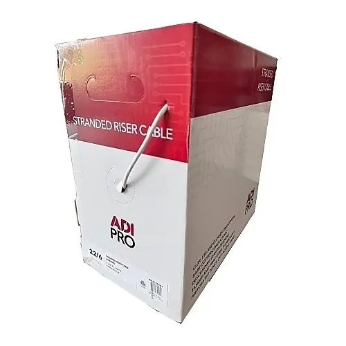 ADI PRO RN-81SR101 22/6 Stranded Riser, CL3R Shielded Cable 1000' Express Box