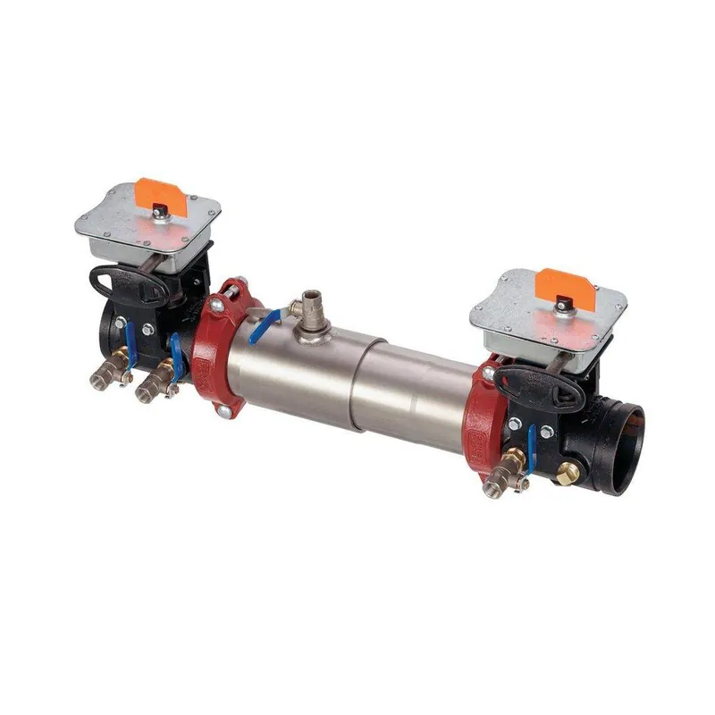 Ames Fire & Waterworks 0191225 C200 6 in. Stainless Steel Grooved 175 psi Backflow Preventer