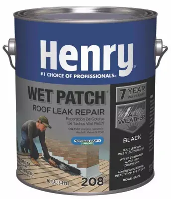 Henry HE208042 Roof Cement Black 1 Gallon