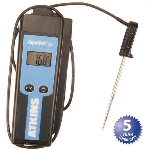 THERMOMETER POWER 8.25 X 3.75 X 2.25 34040NSF for Cooper Thermometer CPR34040NSF