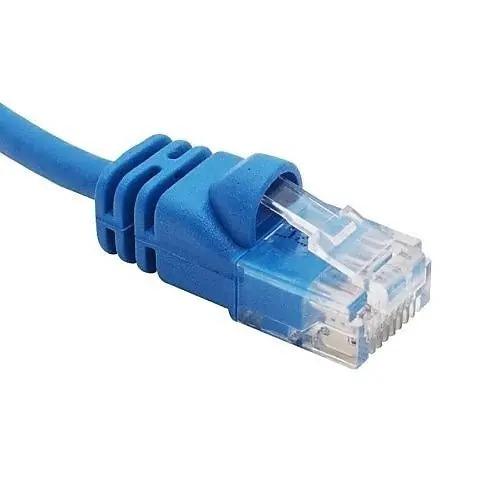 ADI PRO 0E-C6ATHBL10 CAT6A Slim Patch Cable, 10' Blue