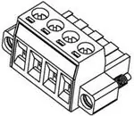 Molex 39524-0002 2 Circuit Euro Term Block