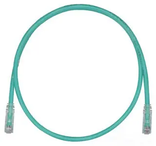 PANDUIT UTPSP22GRY Copper Patch Cord RJ45-RJ45 Category 6 Green UTP Cable 22 FT.