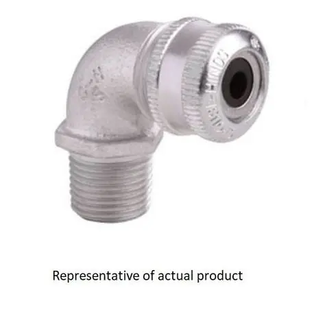 Mining Controls GLAND901/2 Gland, 90 deg, 1/2 in, For Headlight