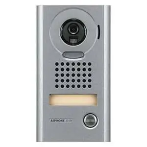 Aiphone JO-DV Intercom Doorbell 1/4 in. CMO Camera -20° to 60° C Wall Mount Zinc Die Cast Cover