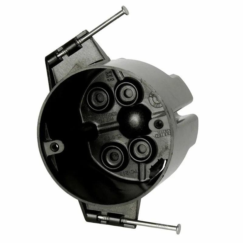Allied Moulded Products PC213-N Speed Klamps FlexBox Round Ceiling Fixture Box 21 Cubic Inch Replacement MPN