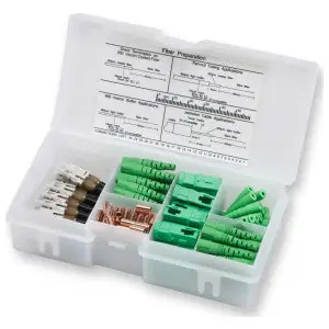 OptiSnap OSNP-SCA-900-Z OptiSnap Field-Installable Connector SC/APC Singlemode Green