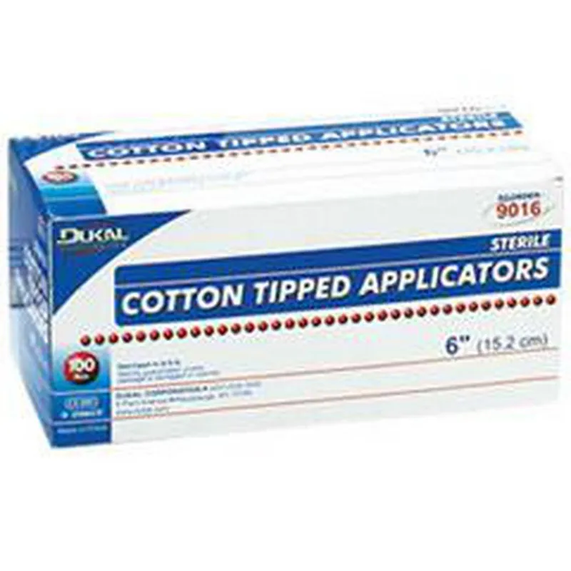 HART Health 1155 Cotton Swab 6 in. (Pack of 2, Box of 100 Packs)