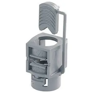 Bridgeport Fittings 620-NM Snap-In Cable Connector PVC for Portable Cord 1/2 in. Replacement MPN