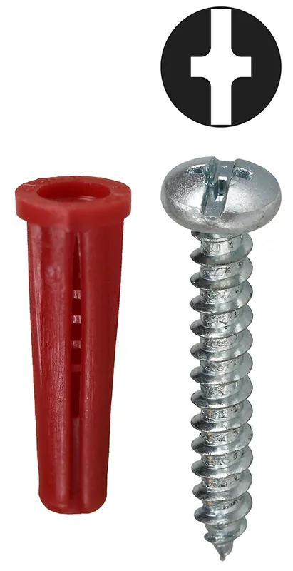 L.H. Dottie K6COTP Anchor Kit #10 Phillips/Slotted 1 in