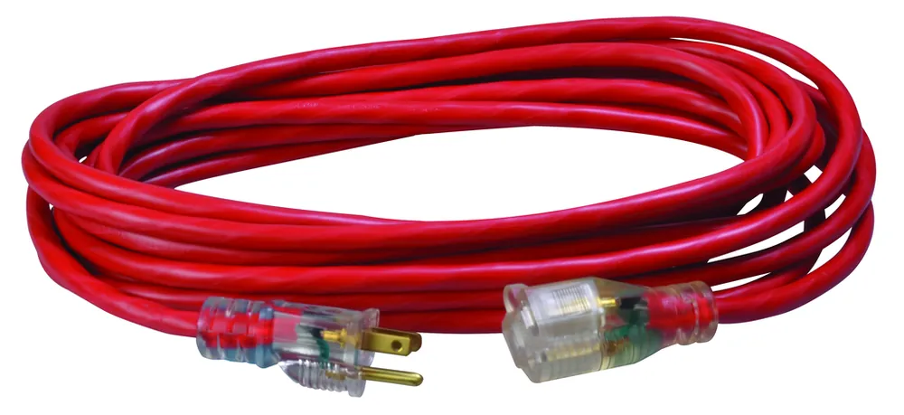 Southwire 2487SW8804 SWC 2487SW8804 Heavy-Duty 15-Amp SJTW Extension Cord 25 Foot