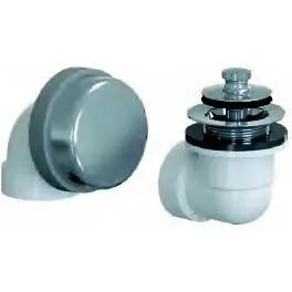 Watco 902-LT-PVC-BB Innovator 902 Solvent Weld Bath Waste Half Kit, STD PVC, Bronze