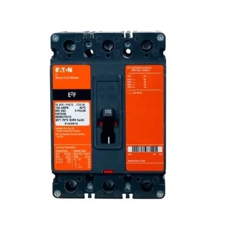 EATON SERE2F150TM-097 Mining Molded Case Circuit Breaker 600 V 150 A 3 Pole