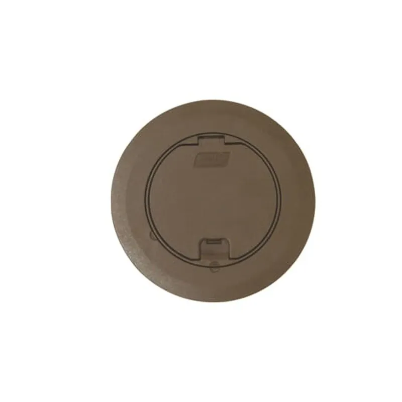 Steel City 68R-CST-BRN Recessed Service Floor Box Cover Kit Brown