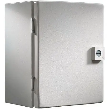 Rittal 8018103 JB Series 1-Door Junction Box, 5.9 in W x 3.9 in D, Hinged Cover, NEMA 4 NEMA Rating, 8018103