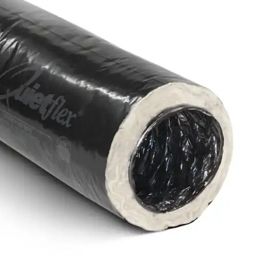 SPS Approved Vendor FDR410MH 10 inch x 25 ft Insulated 2-Ply Polyester Core Flexible Mobile Home Duct R-Value 4.0