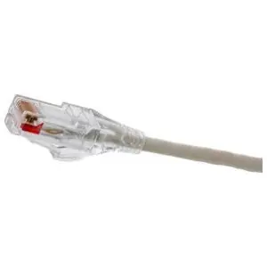 NEXTSPEED HCL6W01 Patch Cord PVC White Cat 6 1 Ft L Non-Shielded