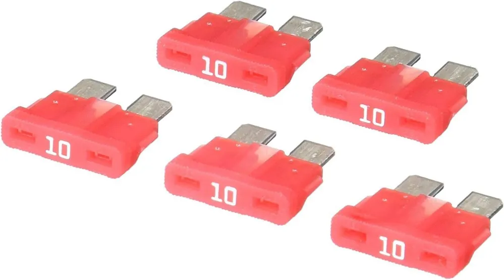 Bussmann ATC-10 Fast Acting Blade Fuse 10 Amp 32 Volts 5 Pack BP/ATC-10-RP