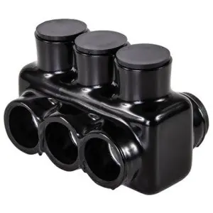Polaris IPLD500-3 Insulated Cable Connector Multi-Conductor Connector Wire Entry from Either Side