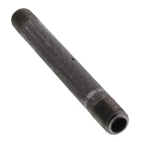 Anvil 0330006602 1/4 x 4-1/2 Black Nipple