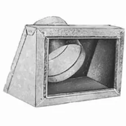 Gray Metal South 10X6X6-3606NFS 6 inch x 10 inch x 6 inch Insulated Box with Slant Top R6