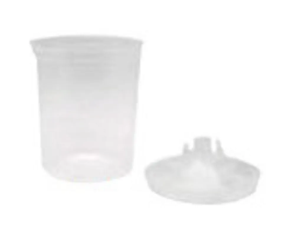 3M 7010029843 3M PPS 28 Ounce Plastic Lid & Liner Large Kit