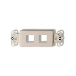 COMMSCOPE ENTERPRISE SOLUTIONS 1479784-2 Work Area Outlets; Mounting Strap 110Connect Series, SL Series 2 Ports Unloaded