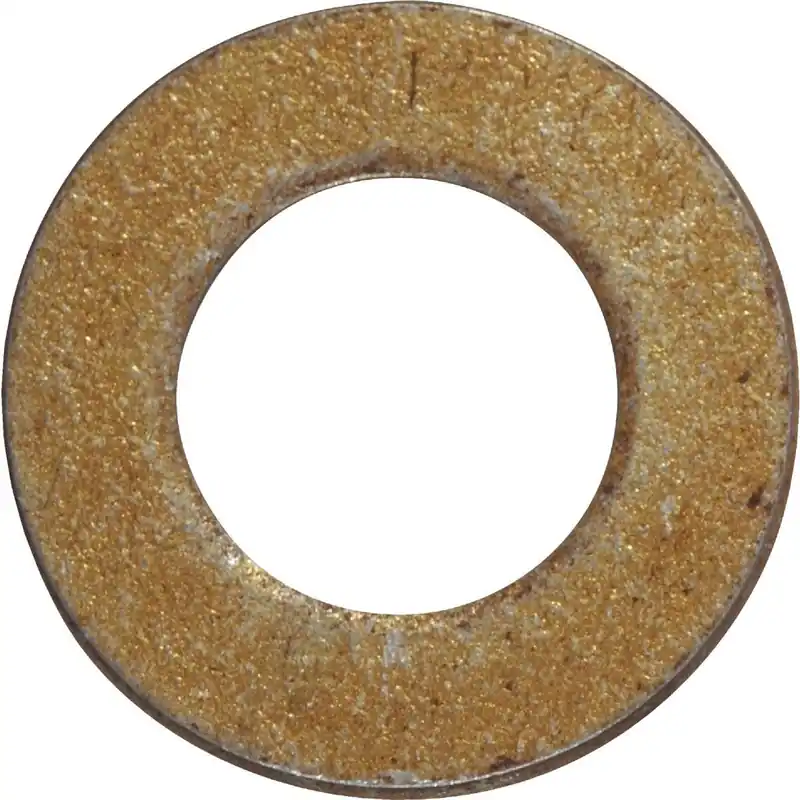 HILLMAN 280304 7/16 In. Hardened Steel Yellow Dichromate Flat Washer (50 Ct.)