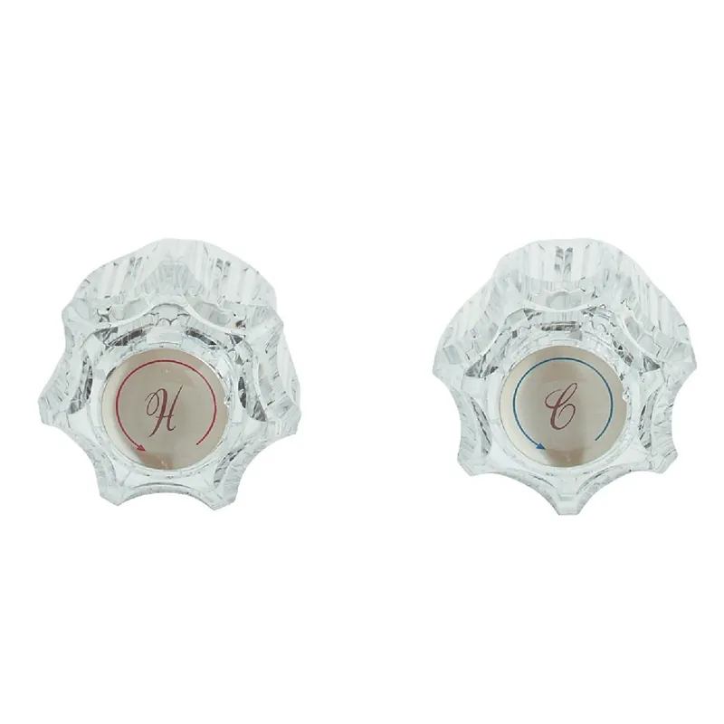 Danco 88049 Faucet Handles for Delta/Delex in Clear Acrylic