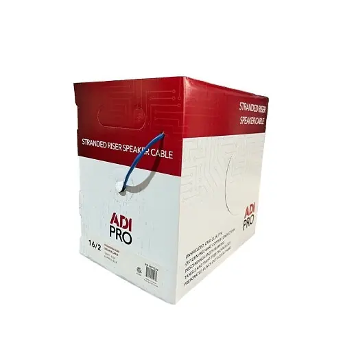 ADI PRO RN-5001502 16/2 Stranded Riser Speaker Cable, Unshielded, CL3R, FT4, Express Box
