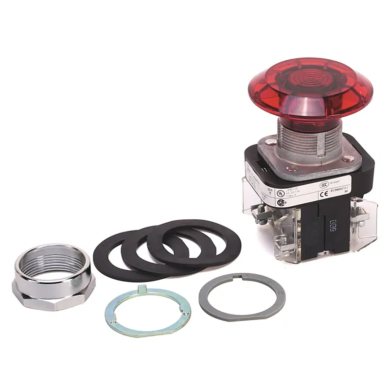 Rockwell Automation 800T-FXJQ10RD4 Push Button 30 mm 120V AC