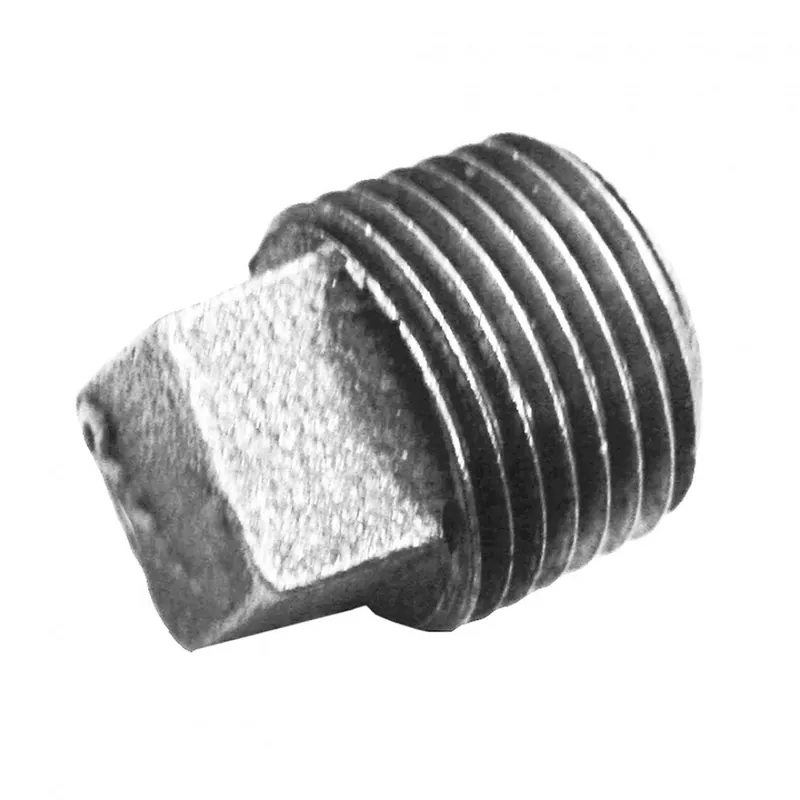 JONES STEPHENS CORP G3960001 1/8 Square Head Plug Galv