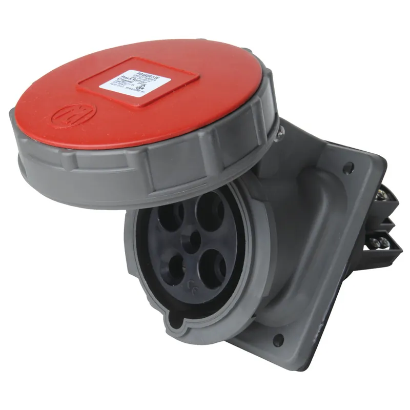Pass & Seymour PS460R7-W 3-Phase Watertight Pin and Sleeve Receptacle 480 VAC 60 A