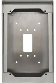 Aiphone SBX-DVF 18-Gauge Stainless Steel Surface Mount Enclosure Box