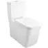 LIXIL 39661000 Toilet 39661000 Alpine Wht 2PC Eurocube Elon W/Seat