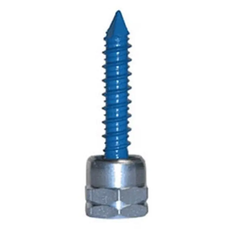 Cully 61186 5/16 x 1-3/4IN Sammys for Concrete, Vertical Mounting, 3/8IN Rod, 25/Pack