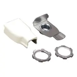 Wiremold V5783 Steel Elbow Box Connector Ivory