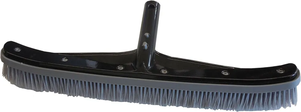 JED Pool Tools 70-292 Professional Grade Wall Brush, 18 Inch