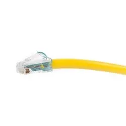 COMMSCOPE SYSTIMAX SOLUTIONS CPCSSX2-09F003 GigaSPEED X10D 360GS10E Solid Cordage Modular Patch Cord, Yellow Jacket, 3 FT