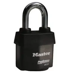 Master Lock 6125KA11G012 Tumbler Padlock Proseries Weather Tough Keyed Alike