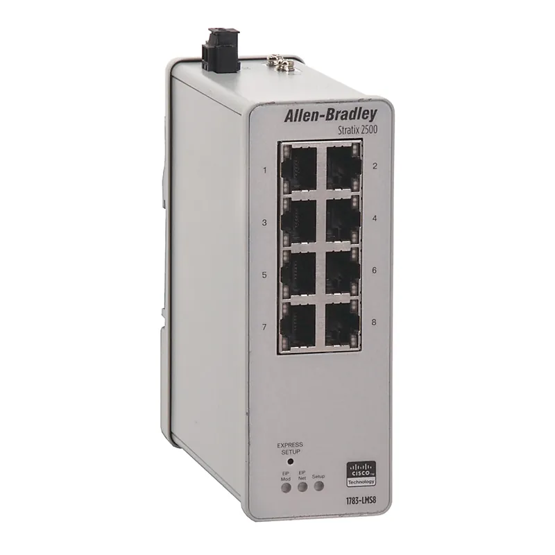 Rockwell Automation 1783-LMS8 Stratix 2500 Switch Lightly Managed with 8x10/100BaseT