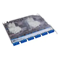 CommScope Enterprise Solutions 760255056 OS2 Ribbon Pigtail Cassette PPL-SP-24LC-SM-RPT-BEU 24LC/UPC Method B
