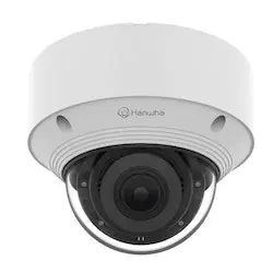 HANWHA VISION QNV-C9083R Wisenet Q Network Outdoor Vandal Dome Camera, 4K @ 30fps, Motorized Vari-focal Lens 3.2-10.2mm