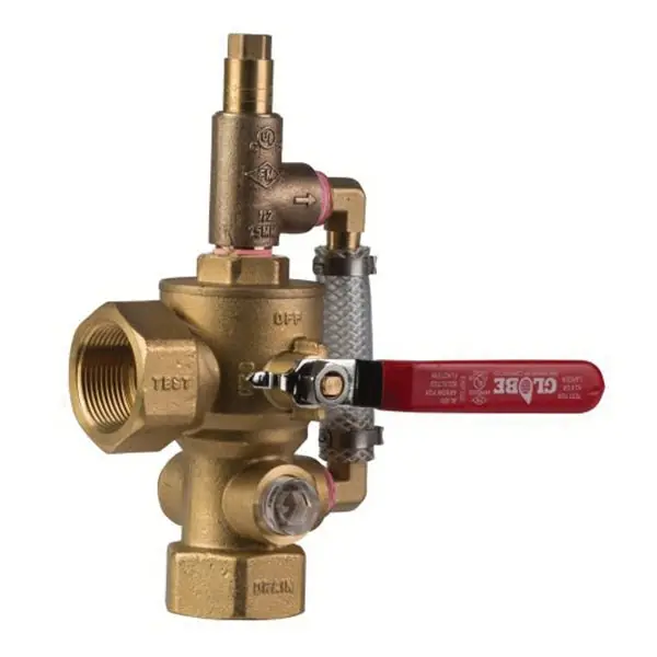 Globe 311732 UTD Bronze Universal Test and Drain Valve 1-1/4 in