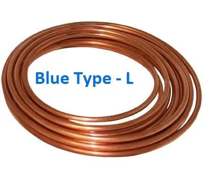 Copper Tubing 30074185 1/2 in. x 60 ft. Type L Soft Copper Tubing Coil