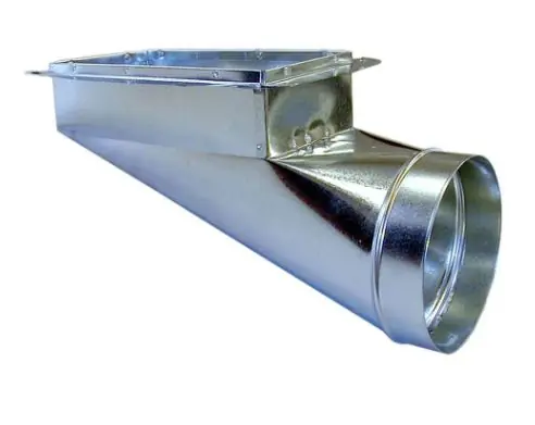 M&M MANUFACTURING 202RF 12X6-7 END REGISTER BOOT HVAC Sheet Metal Duct Work