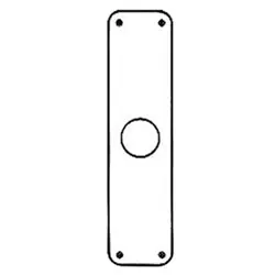 DON-JO MFG INC RP-13515-630 Remodeler Plate 22 Gauge 3-1/2 Width x 15 Height Replacement MPN